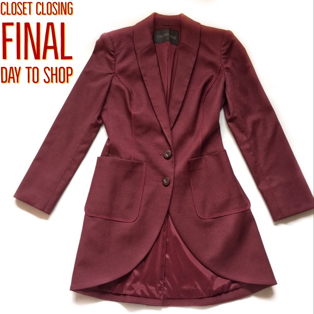 Rachel Zoe Kenny Tail Jacket